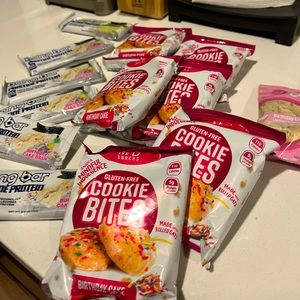 New My Protein/ Bang energy Protein Bars/Cookie’s